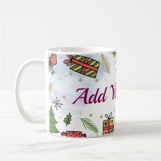 Personalized Christmas Mug – Add Your Name