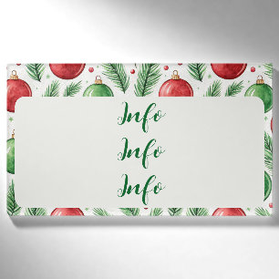 Personalized Christmas Name Tag
