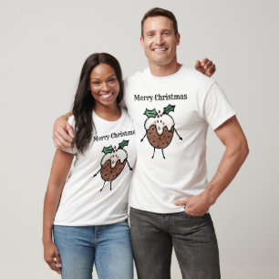 Personalized Christmas Pudding T-Shirt