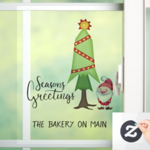 Personalized Christmas Tree & Gnome  