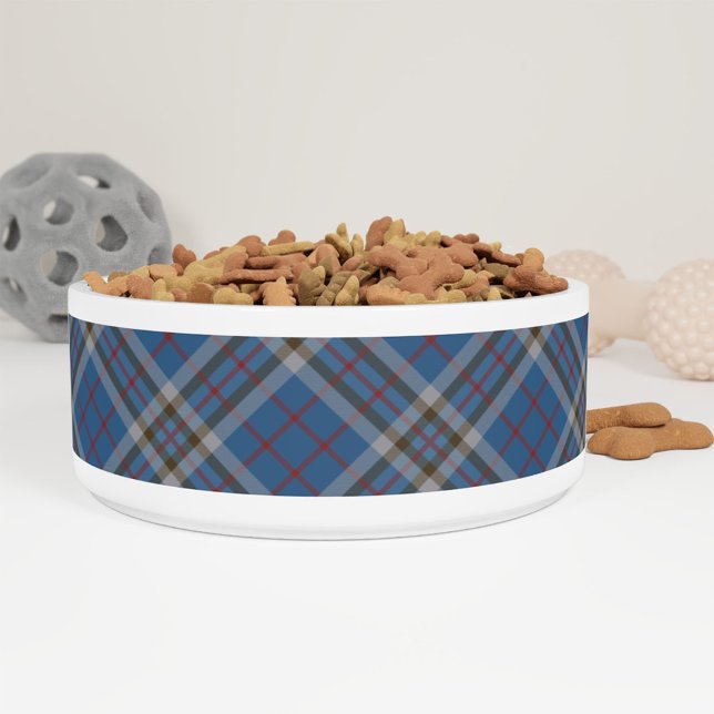 Personalized Clan Thompson Tartan Plaid Pattern Bowl (Creator Uploaded)