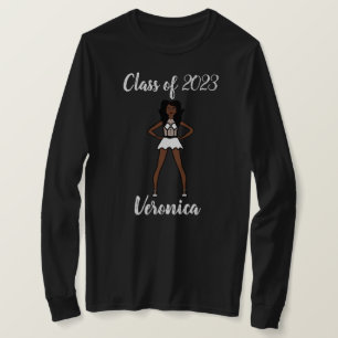 Personalized Class of 2023 Majorette Shirt Wh