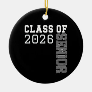 Personalized Class Of 2026 Senior Graduation Ceramic Tree Decoration