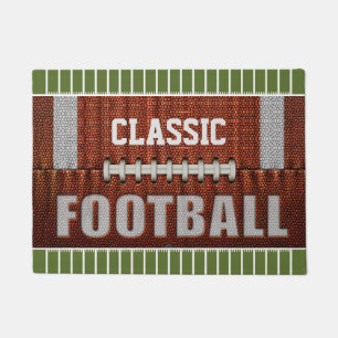 Personalized Classic Football Doormat