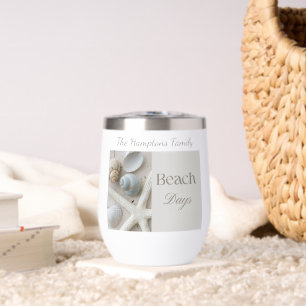Personalized Coastal Seashell Gift for Beach House