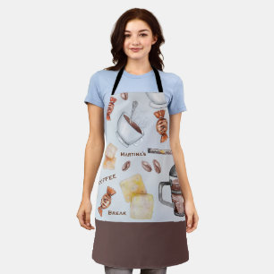 Personalized Coffee Break Apron
