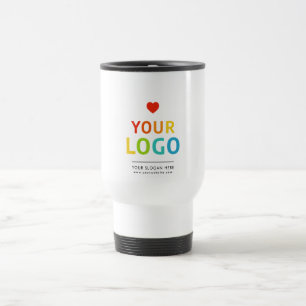 Personalized coffee tumbler   Your Business Logo Travel Mug
