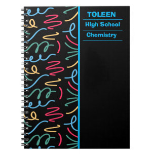 Personalized Colorful Pattern                  Notebook