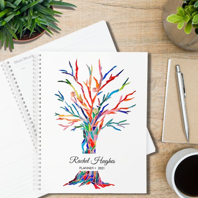 Personalized Colorful Tree of Life Planner (Creator Uploaded)