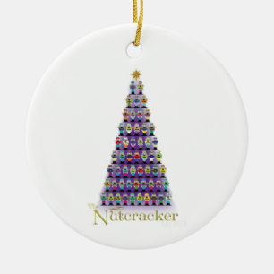 Personalized Commemorative Nutcracker Ceramic Tree Decoration