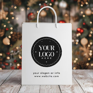 Personalized Company Logo Custom Business Gift Medium Gift Bag