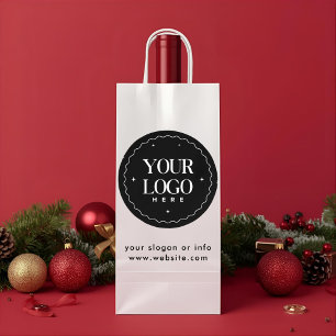 Personalized Company Logo Custom Business Gift Wine Gift Bag