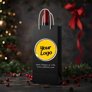 Personalized Company Logo Custom Business Gift Wine Gift Bag