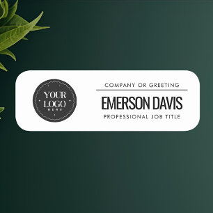Personalized Company Logo   Custom Business Name Tag