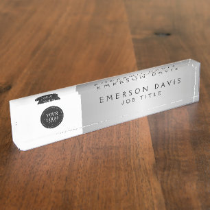 Personalized Company Logo   Custom Business Nameplate
