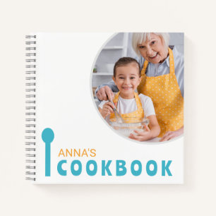 Personalized Cookbook (Your Photo) Notebook
