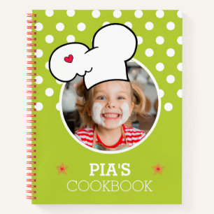 Personalized Cookbook (Your Photo) Recipe Notebook