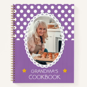 Personalized Cookbook (Your Photo) Recipe Notebook