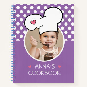 Personalized Cookbook (Your Photo) Recipe Notebook