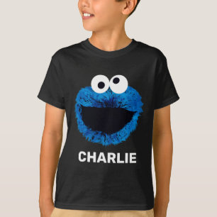 Personalized Cookie Monster   Watercolor Trend T-Shirt