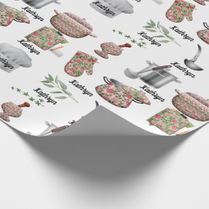 Personalized Cookware Multi-Occasion Wrapping Paper