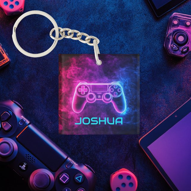 Personalized Cool Gaming Controller Key Ring (Creator Uploaded)