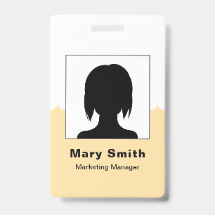 Personalized Corporate Employee ID Badge