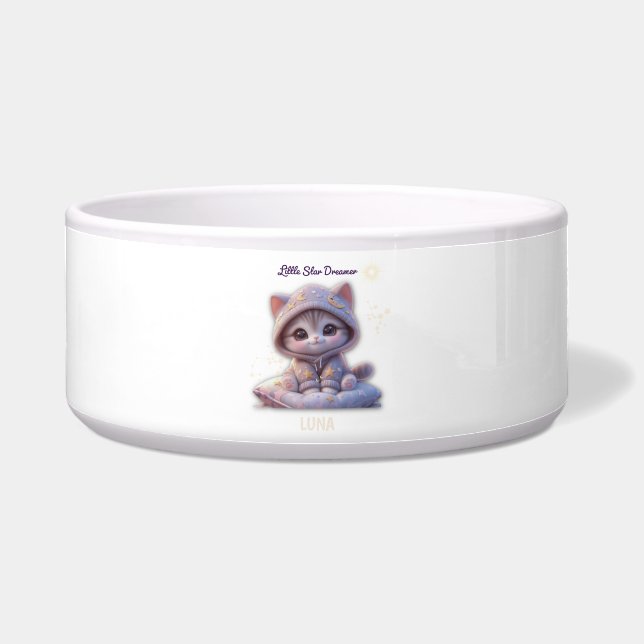 Personalized Cosmic Pet Bowl (Front)
