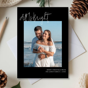 Personalized Couple Holiday Season Card