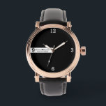 Personalized Couple Name | Love Quote Black  Watch<br><div class="desc">Personalized Couple Name | Love Quote Black watch.</div>