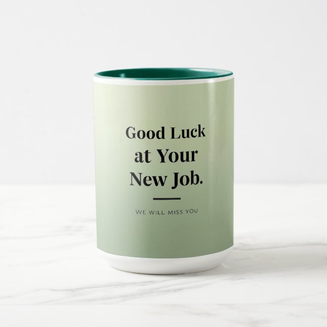 Personalized Coworker Farewell Mug –Office Goodbye (Center)