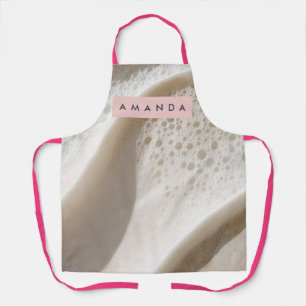 Personalized Creamy Minimal Texture Style Apron