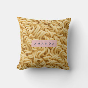 Personalized Creamy Noodle Food Cushion