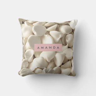 Personalized Creamy White Chocolate Candy  Cushion