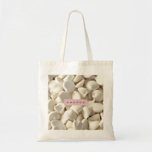 Personalized Creamy White Chocolate Candy Tote Bag
