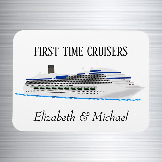 Personalized Cruise Door First time Cruisers Magnet (Creator Uploaded)