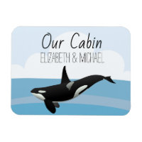 Personalized Cruise Door Sea Orca Killer Whale Mag