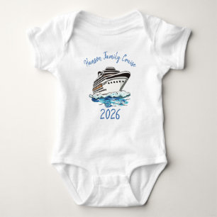 Personalized Cruise Ship Baby Bodysuit