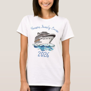 Personalized Cruise Ship T-Shirt