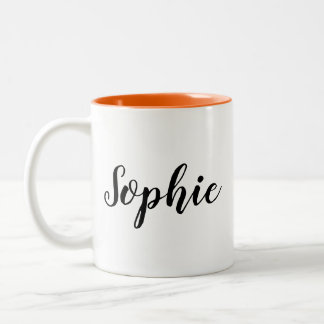Personalized custom customized gifts Two-Tone coffee mug