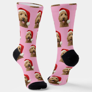 Personalized Custom Cute Doodle Christmas Socks