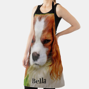 Personalized Custom Dog Lover Pet Photo and Name Apron