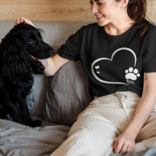 Personalized Custom Dog Name Dag mom mama gift T-Shirt