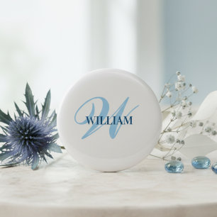 Personalized Custom Monogram Gift 3 Cm Round Badge