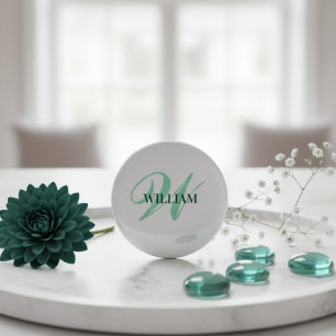 Personalized Custom Monogram Gift 3 Cm Round Badge