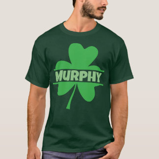 Personalized, Custom Name, Green Shamrock T-Shirt
