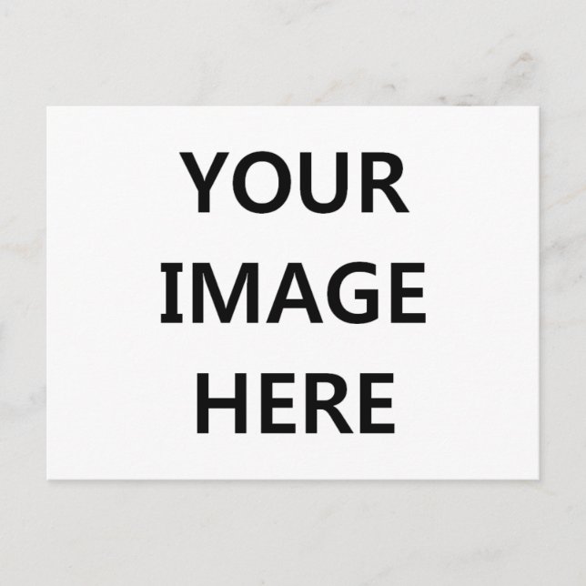 Personalized Custom Unique Multi Photo Gift Postcard (Front)