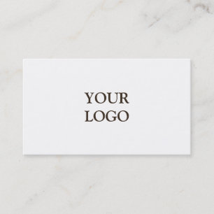 Personalized Custom Your Own Logo Business Card
