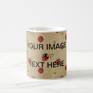 Personalized Custom Your Own Photo abstract art Coffee Mug