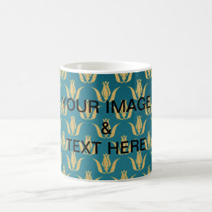 Personalized Custom Your Own Photo abstract art Coffee Mug